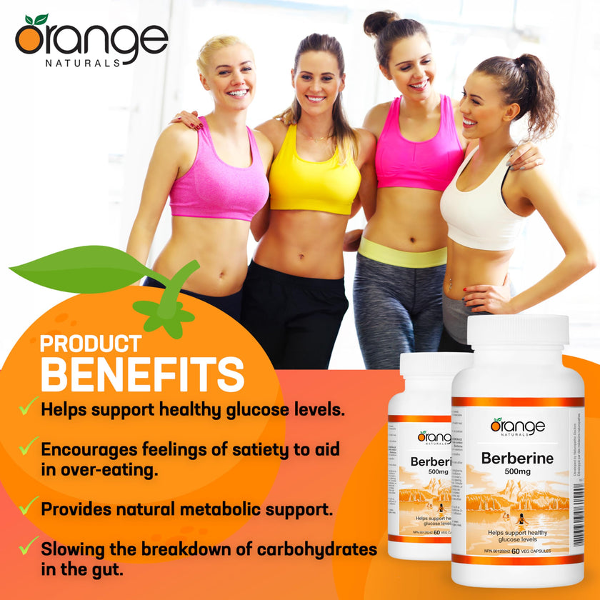 Orange Naturals - Berberine (60vcap)