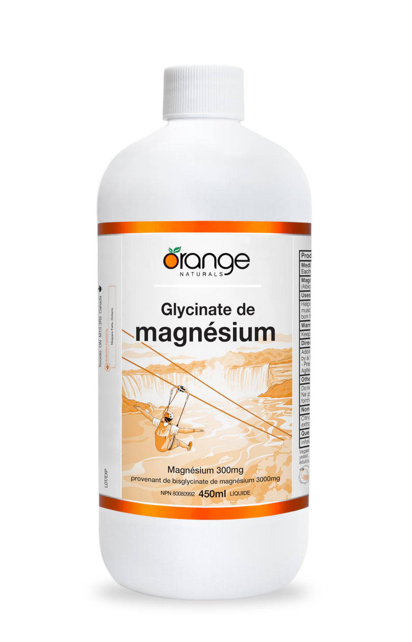 Orange Naturals - Magnesium Glycinate Liquid (450ml)