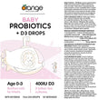 Orange Naturals - Baby Probiotics + D3 Drops (10ml)