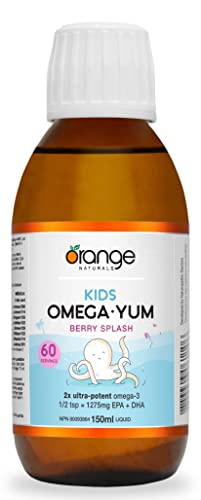 Orange Naturals - Kids Omega Yum - Berry Splash (150ml)