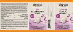 Orange Naturals - Kids Elderberry + Vitamin C (450ml)