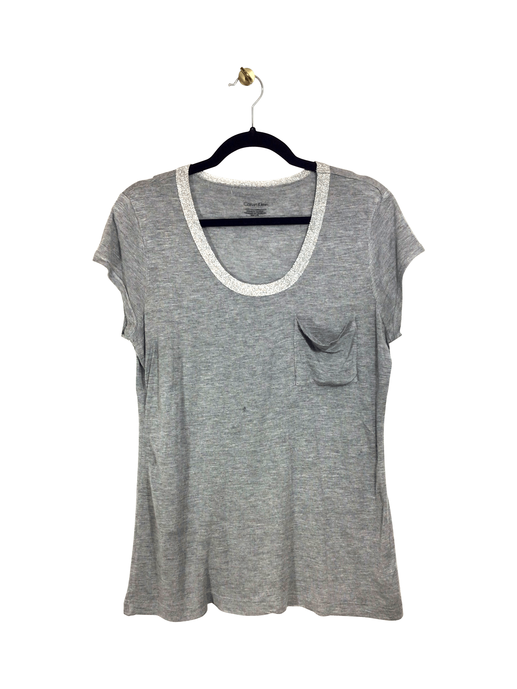 CALVIN KLEIN T-shirt Regular fit in Gray - L