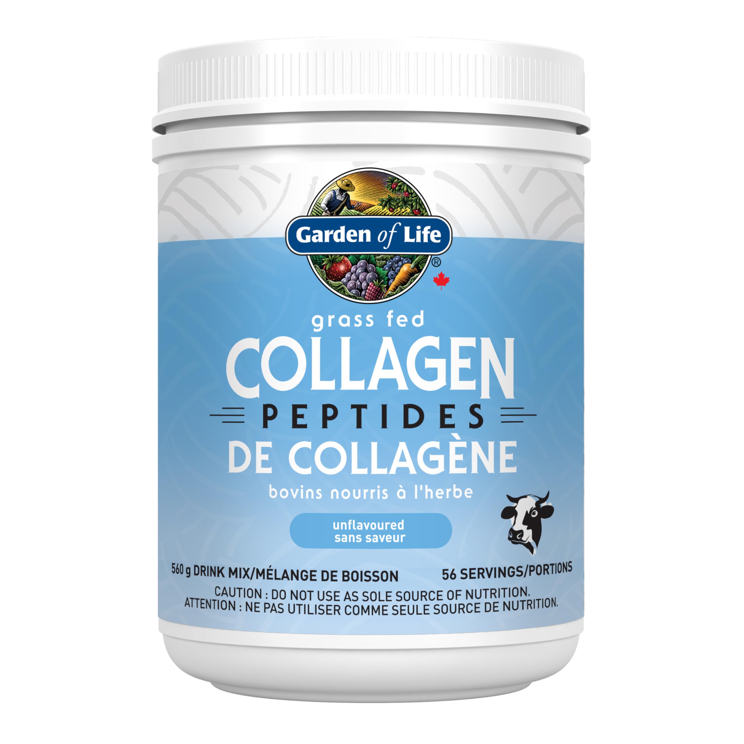 Garden of Life - Grass Fed Collagen Peptides (560g)