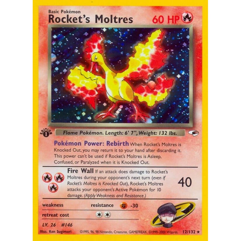 Rocket's Moltres (012/132) (G1)