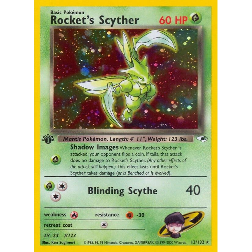 Rocket's Scyther (013/132) (G1)