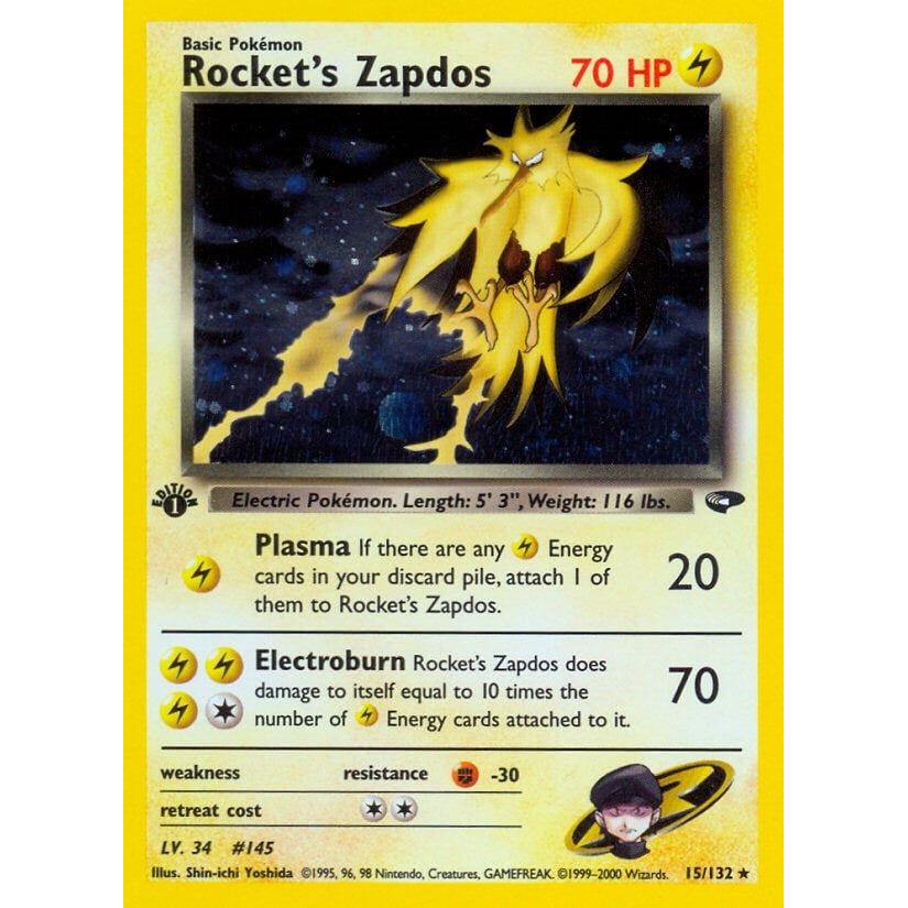 Rocket's Zapdos (015/132) (G2)