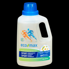 Eco-Max - Hypoallergenic Sport Laundry Deterg (4 x 1.89L)