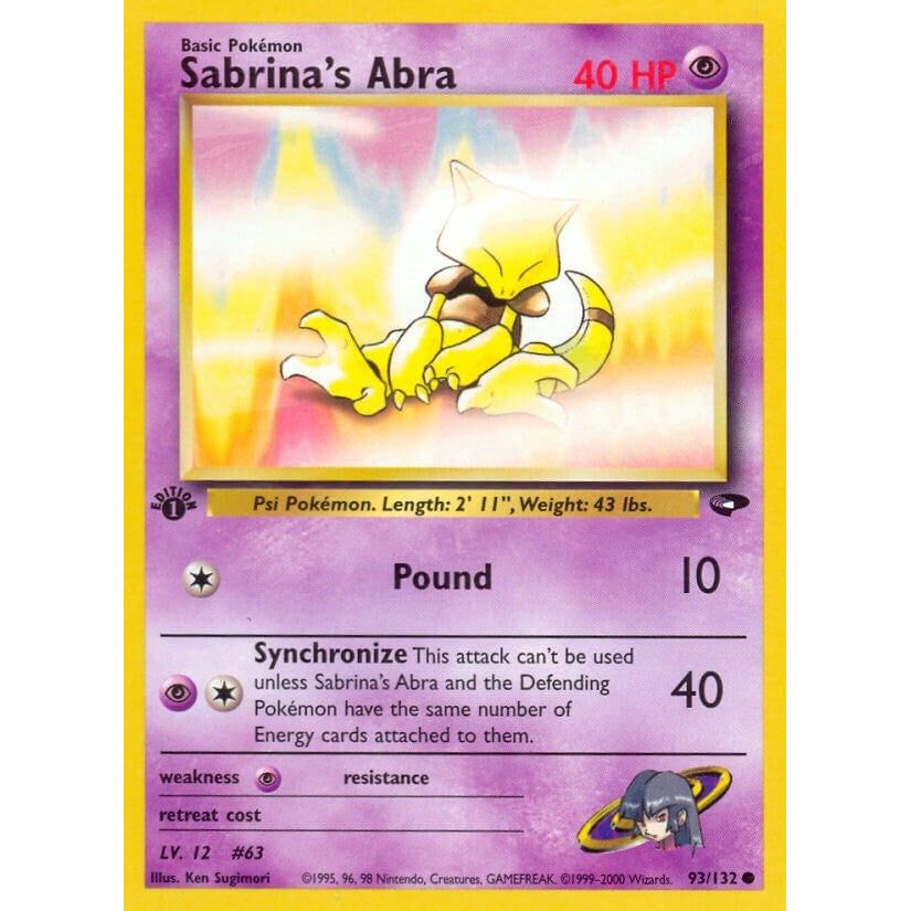 Sabrina's Abra (93) (093/132) (G2)