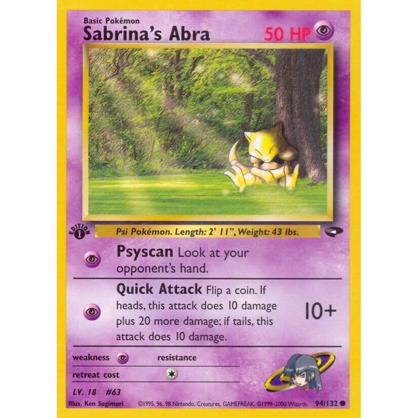 Sabrina's Abra (94) (094/132) (G2)