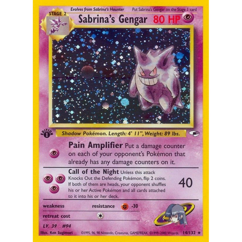 Sabrina's Gengar (014/132) (G1)