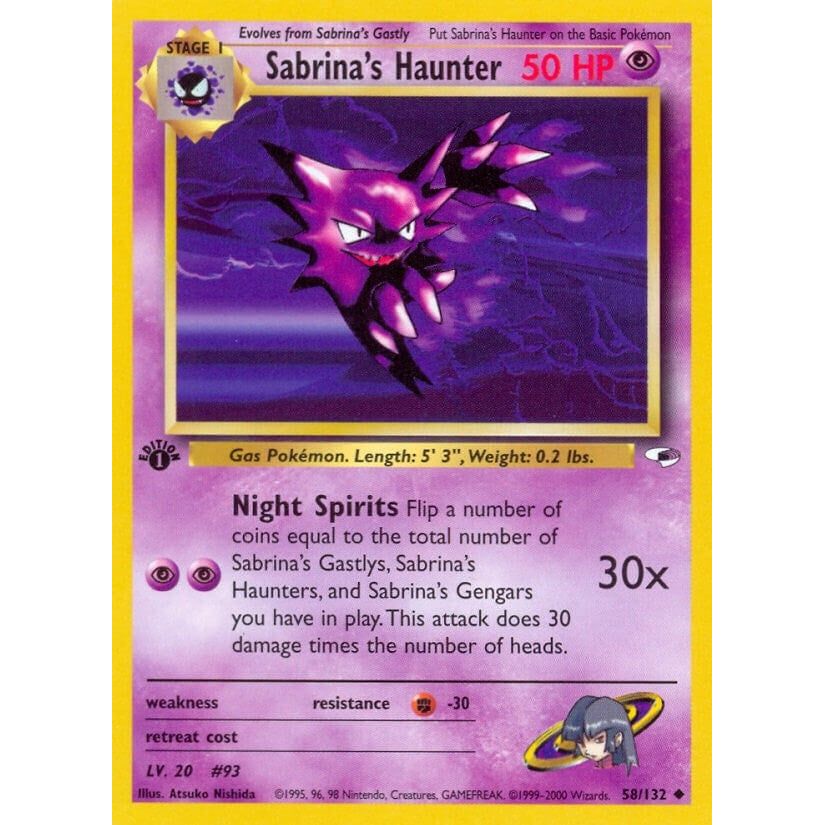 Sabrina's Haunter (058/132) (G1)