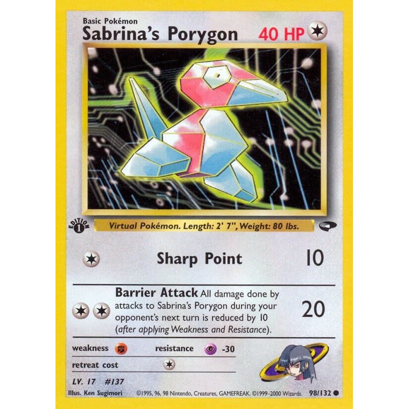 Sabrina's Porygon (098/132) (G2)