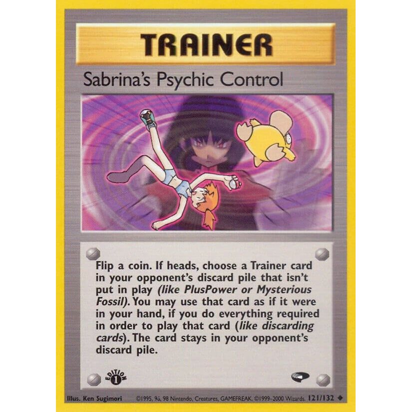 Sabrina's Psychic Control (121/132) (G2)