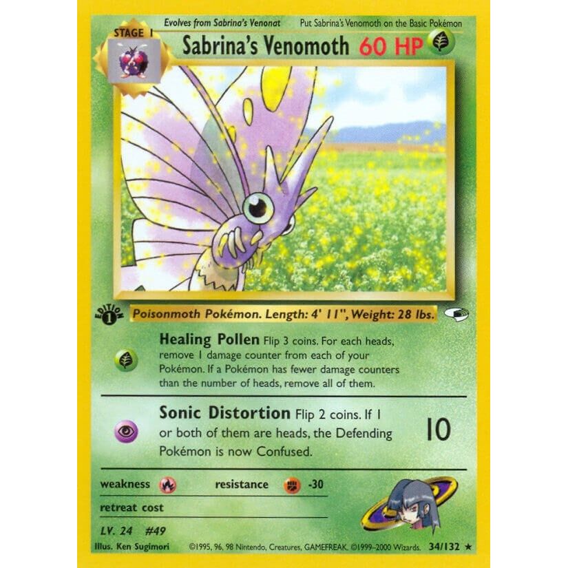 Sabrina's Venomoth (034/132) (G1)
