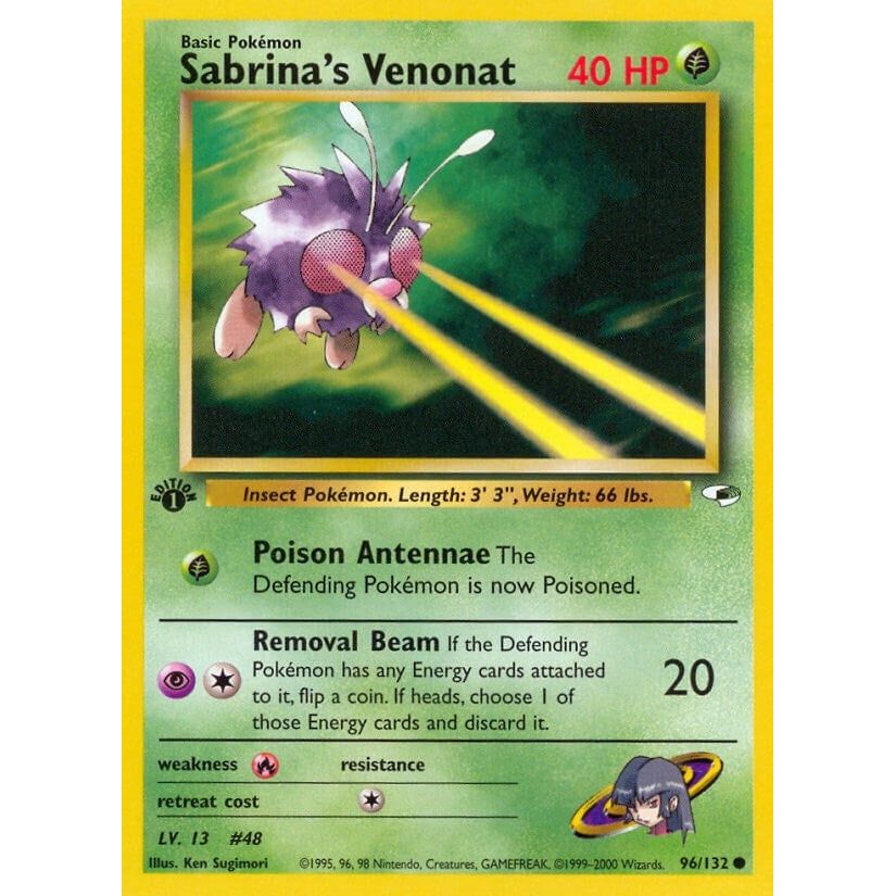 Sabrina's Venonat (096/132) (G1)