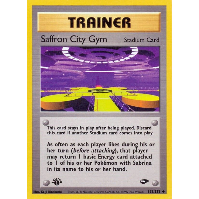 Saffron City Gym (122/132) (G2)