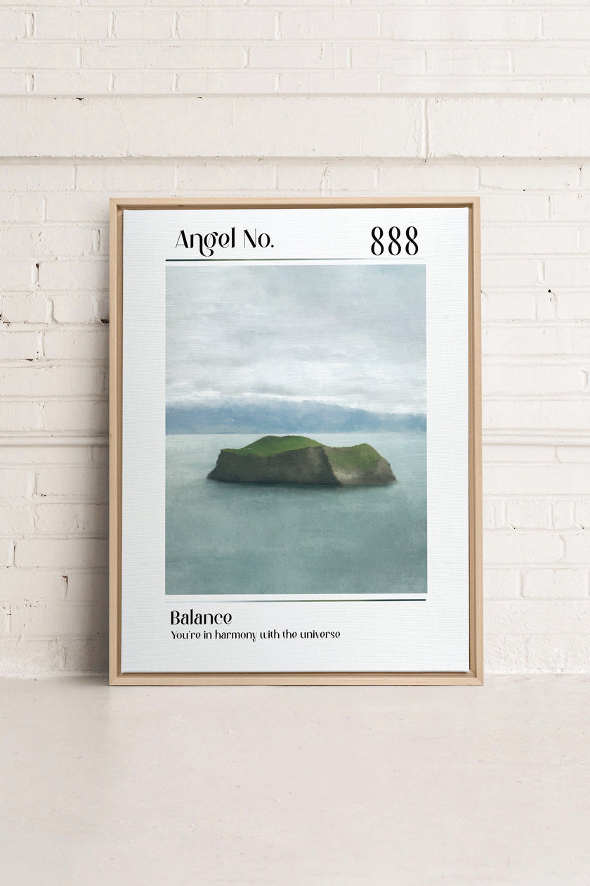 Balance, Oeuvre sur toile étirée