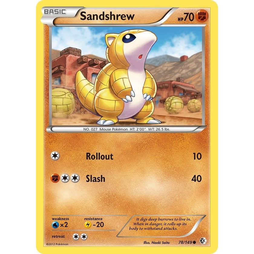 Sandshrew (78/149) (BCR)