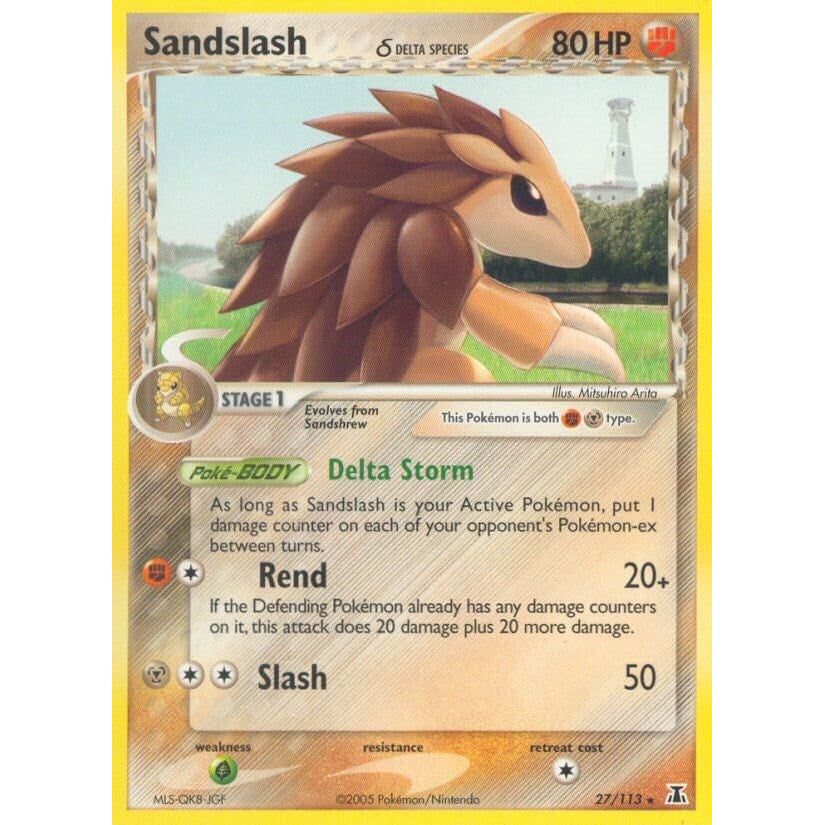 Sandslash (Delta Species) (27/113) (DS)
