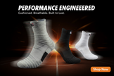 Cotton Blend Ankle Socks – Black, White & Gray | Short & Middle Tube