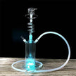 European and American LED Rotating Glass Hookah