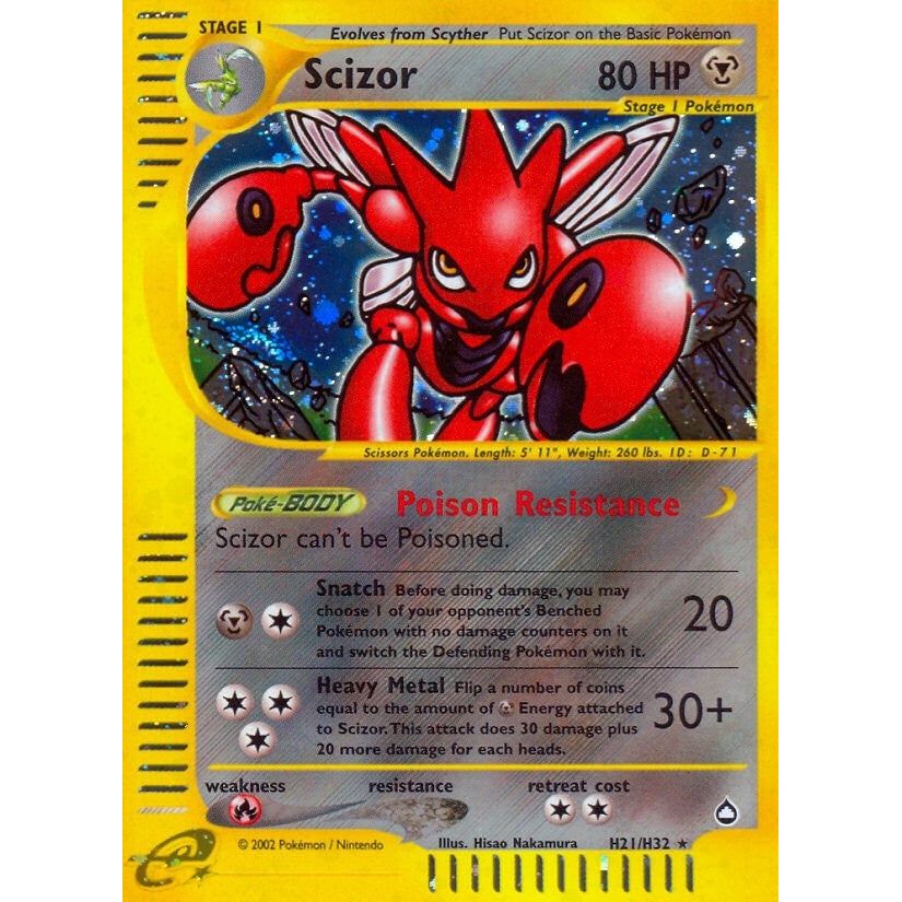 Scizor (H21) (H21/H32) (AQ)