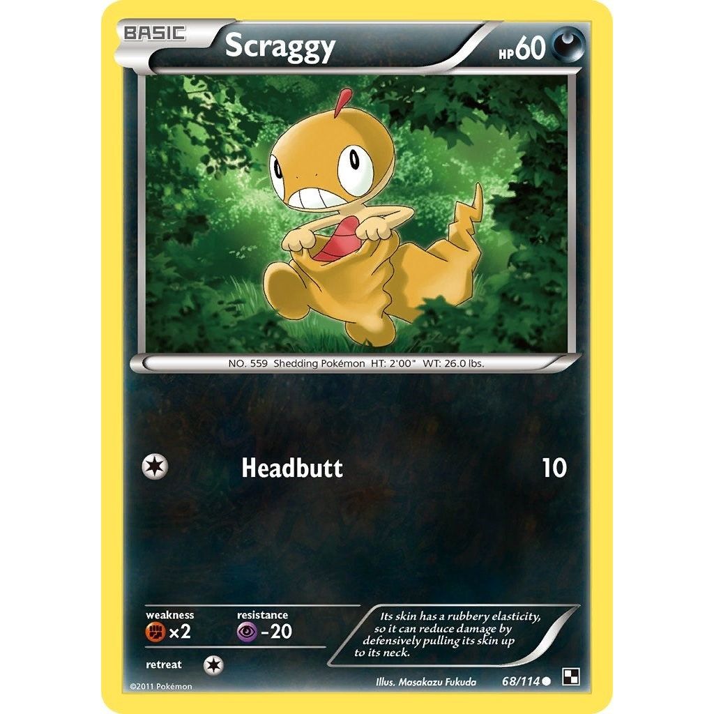 Scraggy (68/114) (BLW)