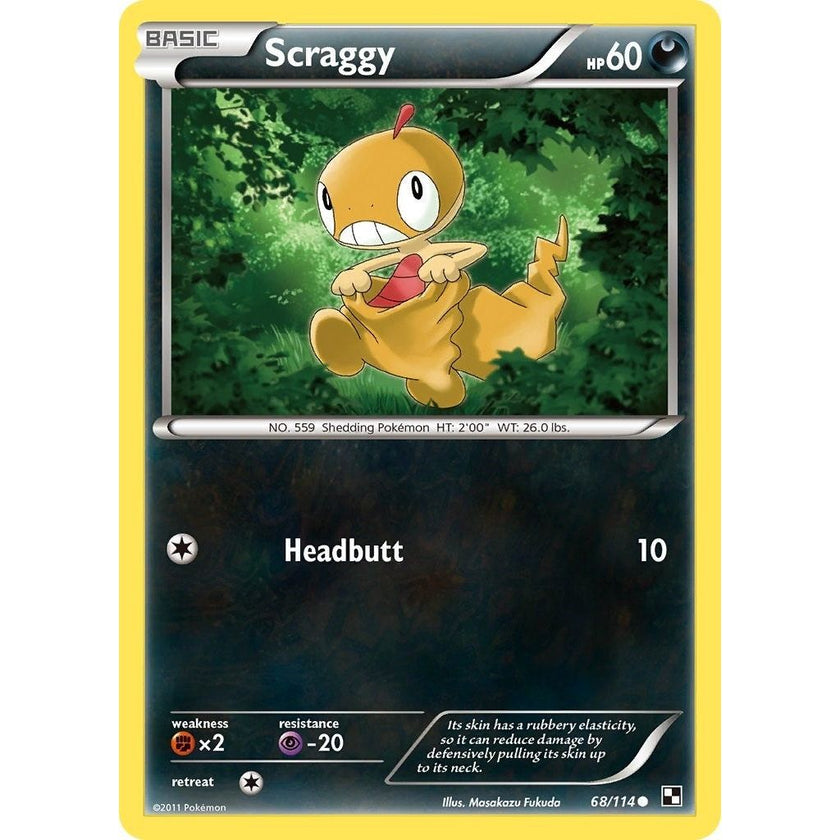 Scraggy (68/114) (BLW)