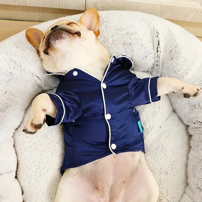 Silk Dog Sleepwear | Pet Pajamas