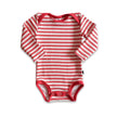 Baby Long-Sleeve Bamboo Onesie | Eucalyptus Gingham