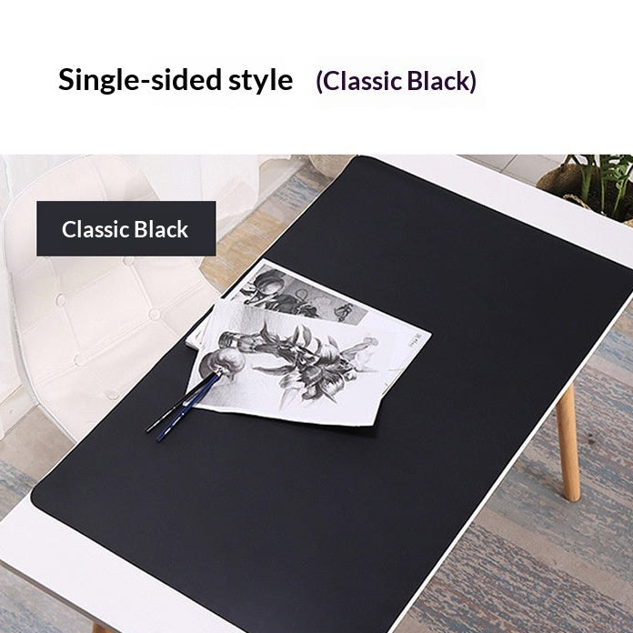 Oversized Desk Pad & Mouse Pad – Dual-Colour PU Leather, Multiple Sizes & Colours