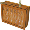 Wooden Coin Bank with Denomination Slots – Piggy Bank (Small & Large)