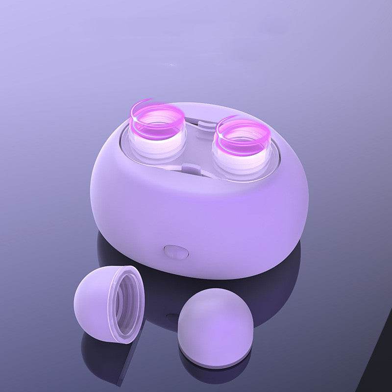 Cute Beauty Contact Lenses Case Vibrating Ultrasonic Cleaner