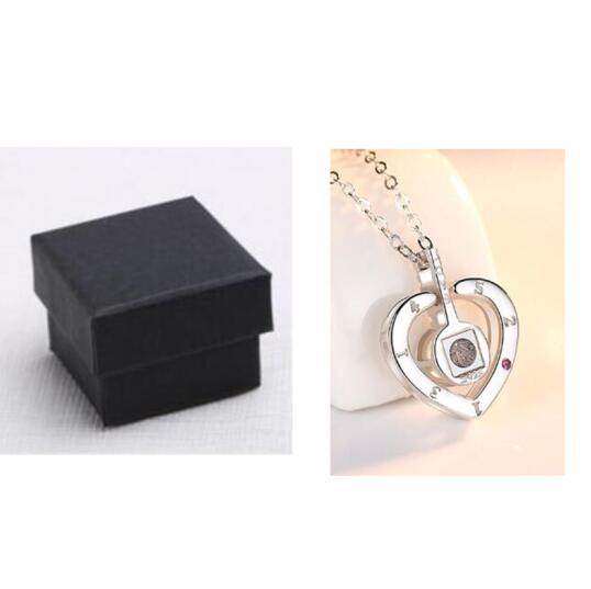 Subloom   Heart 100 I Love You Necklace