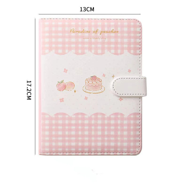 Cute Hardcover Notebook for Girls – A5 Literary Journal with Imitation Leather Cover