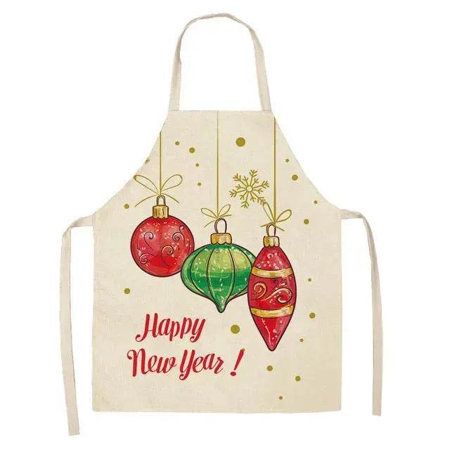 Personalized Christmas Aprons gifts idea for chefs bakers
