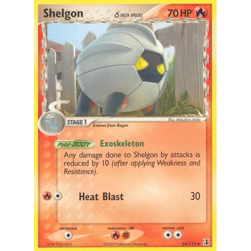 Shelgon - 054/113 (Delta Species) (54/113) (DS)