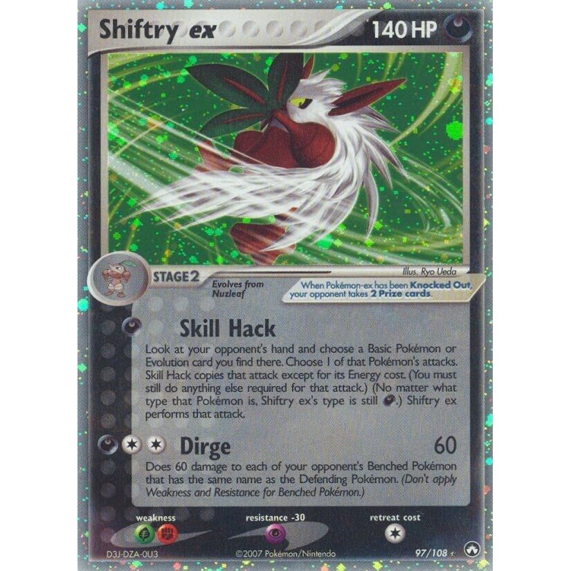 Shiftry ex (97/108) (PK)