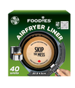 Foodies - Airfryer Liner 40 units (40un)
