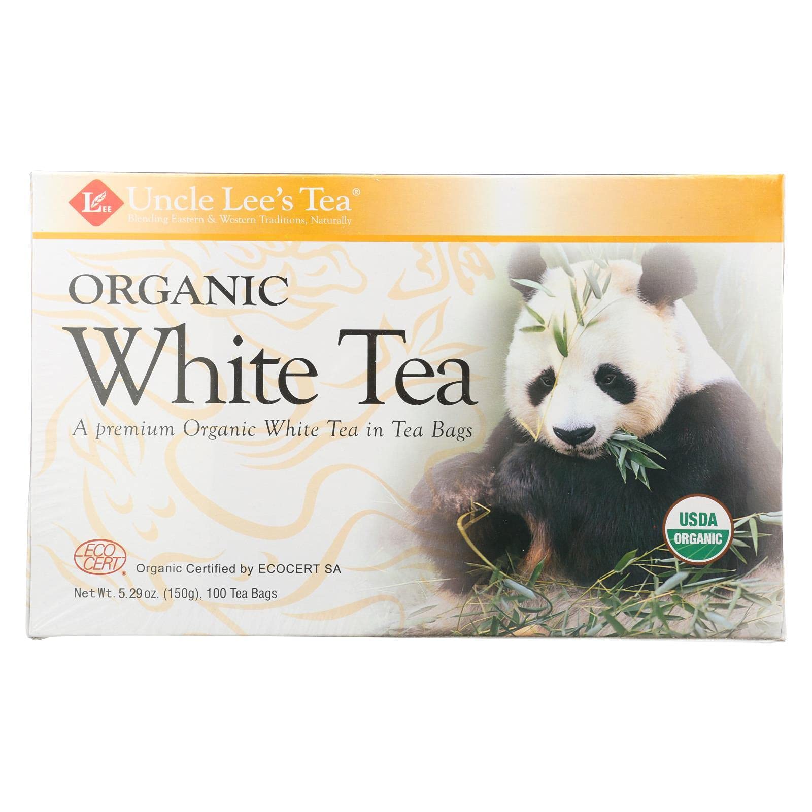 Uncle Lee's Tea - Legends Of China Organic White Tea (40bg)