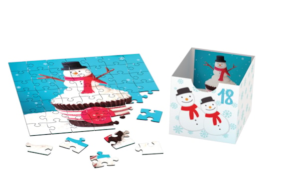 Eurographics - Calendrier de l'Avent 24 Mini (Puzzle de 50 pièces)