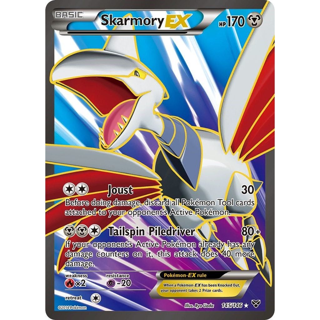 Skarmory EX (145 Full Art) (145/146) (XY)