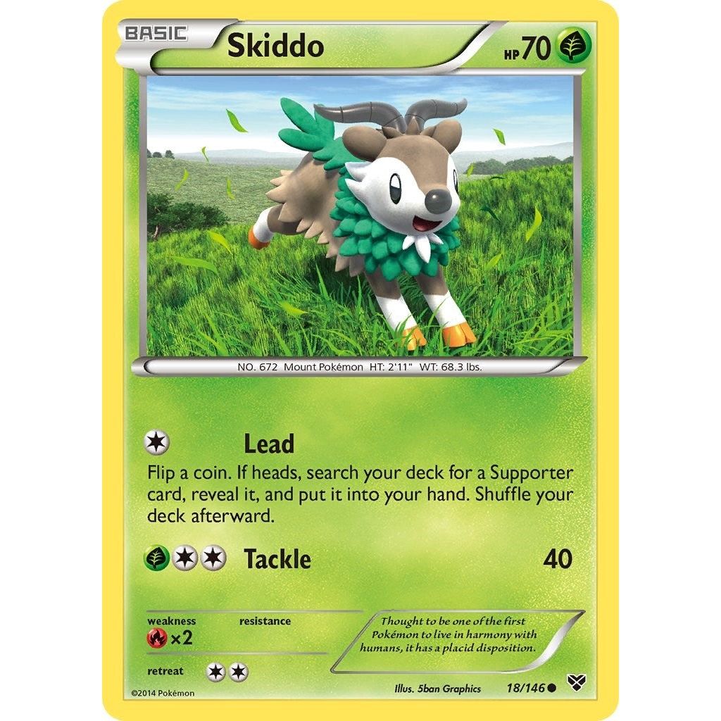Skiddo (18/146) (XY)