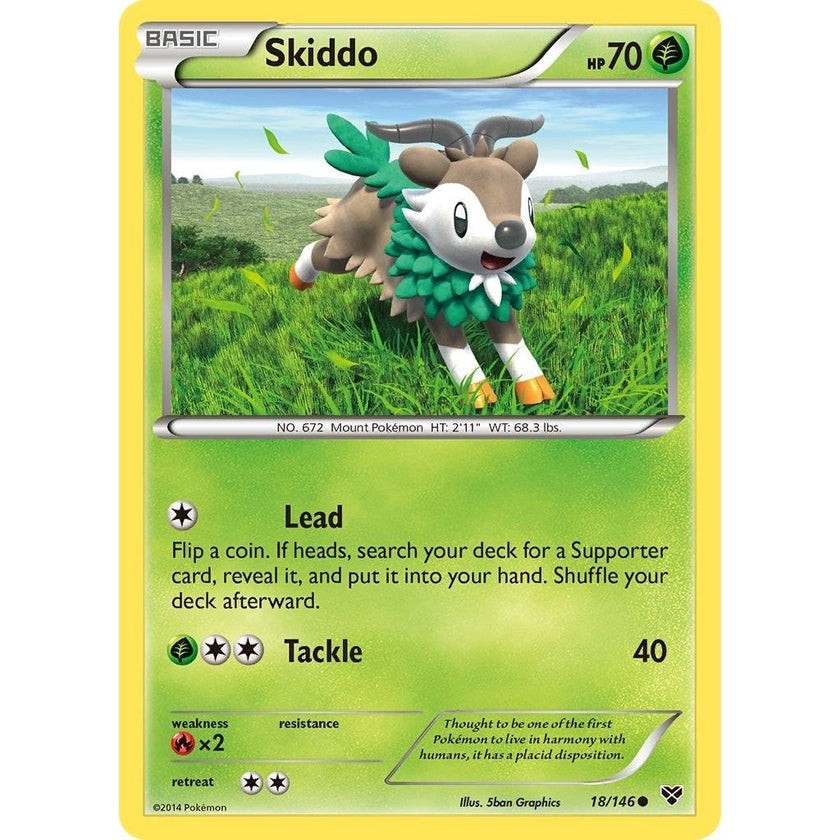Skiddo (18/146) (XY)
