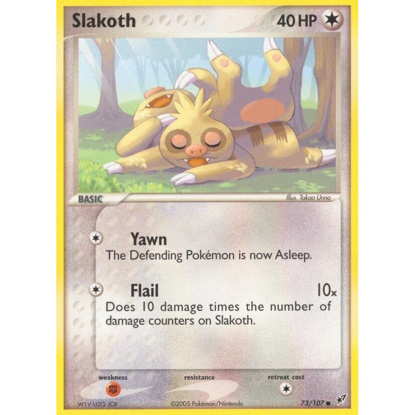 Slakoth (73/107) (DX)