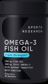 Sports Research - Omega 3 Fish Oil 60 softgel (60sg)