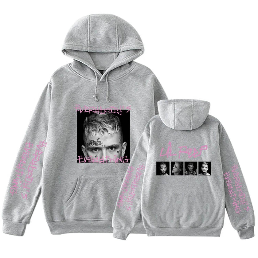 Lil Peep Drawstring Hooded Sweatshirt Pullover Pocket Unisex Hoodie