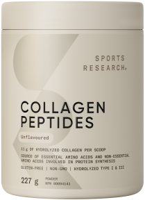 Sports Research - Organic Collagen Peptides Unflavore (227g)