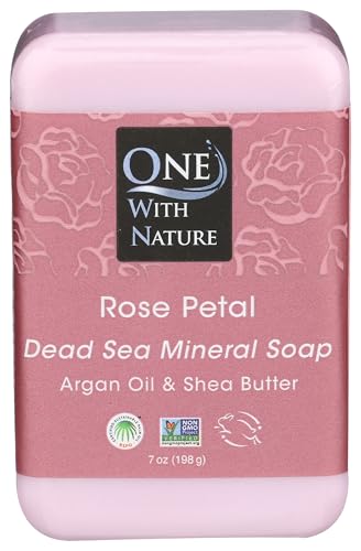 One With Nature - Rose Petal Bar Soap (200g)