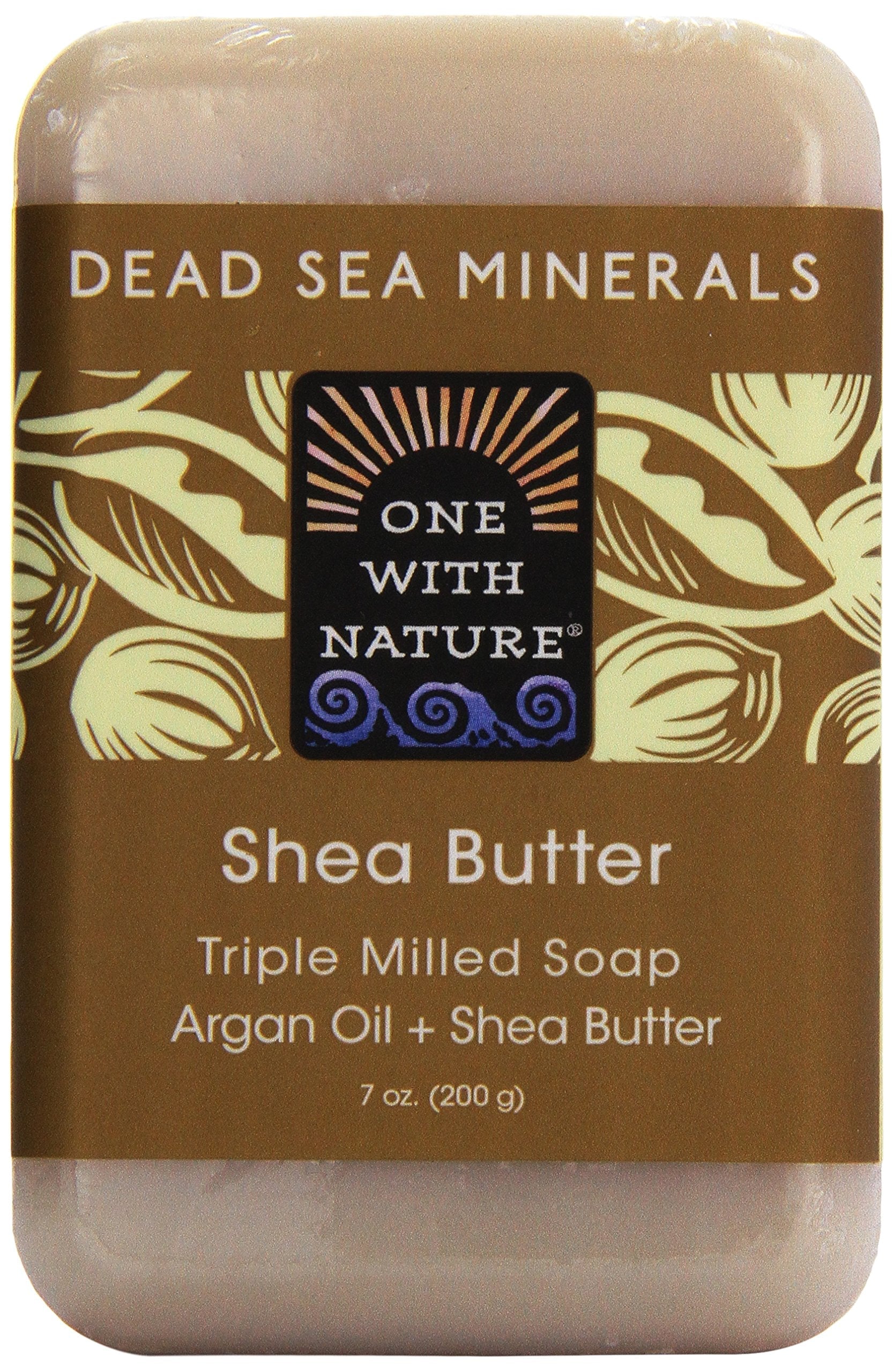 One With Nature - Shea Butter Bar Soap (200g)
